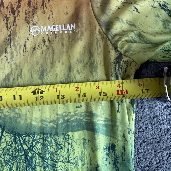 Magellan Outdoors Shirt Fish Gear Long Sleeve Kids Large Cooling 14-16‎ Lrg - Picture 5 of 7